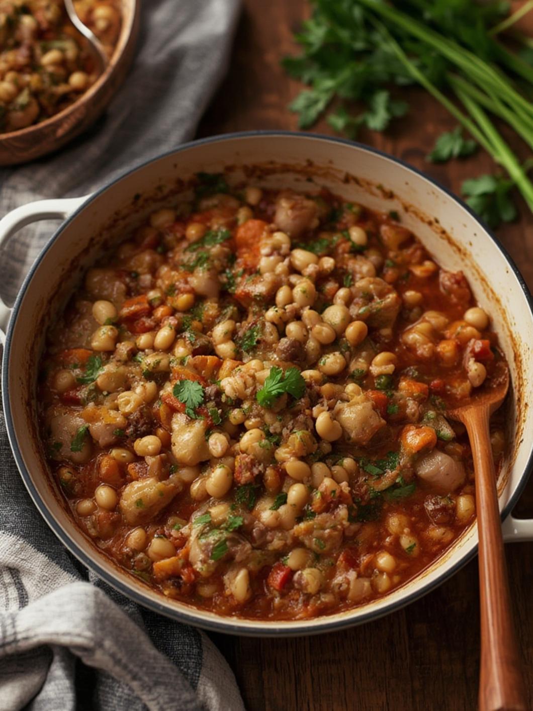 Tuscan White Bean Skillet