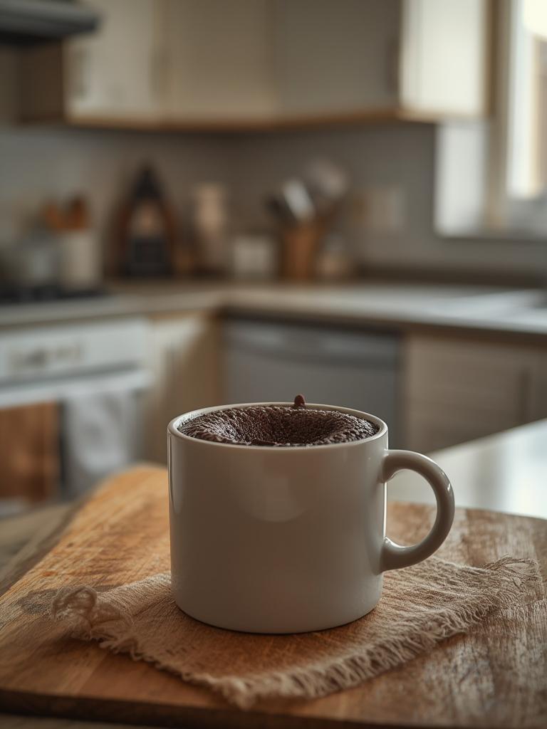 5-Minute Chocolate Mug Lava Cake