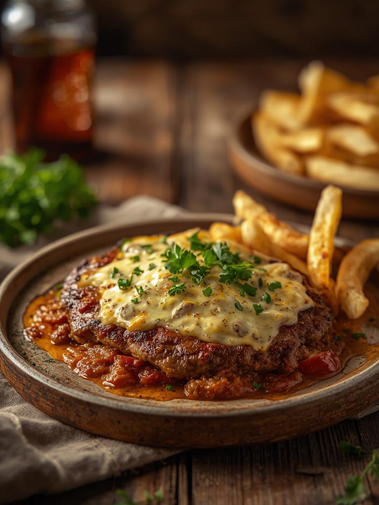Amish Hamburger Steak Bake