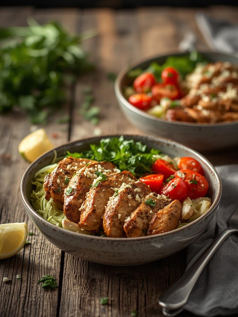 Greek Chicken Bowls