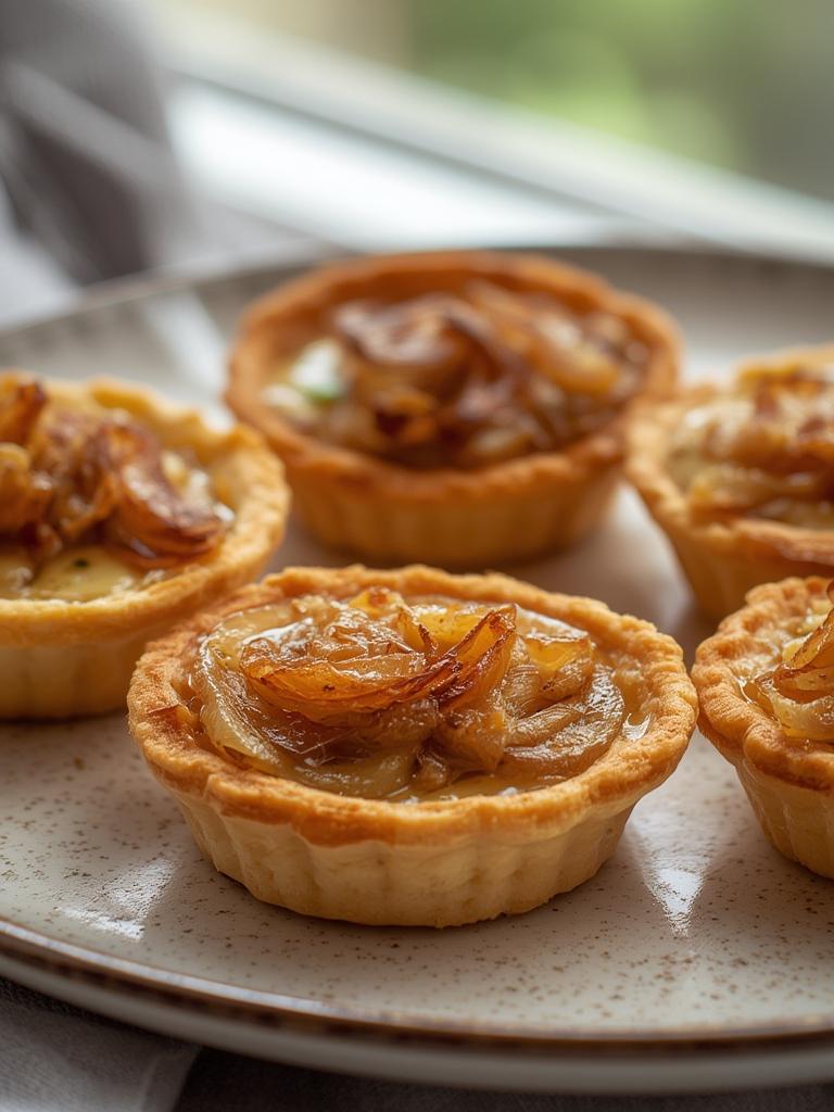 Irresistible Caramelized Onion and Goat Cheese Tarts in 3 Easy Steps