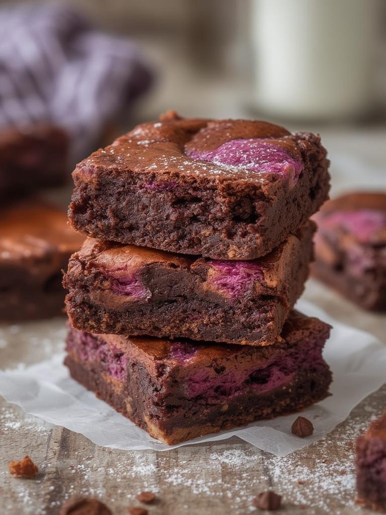 The Best Cosmic Brownies Recipe served