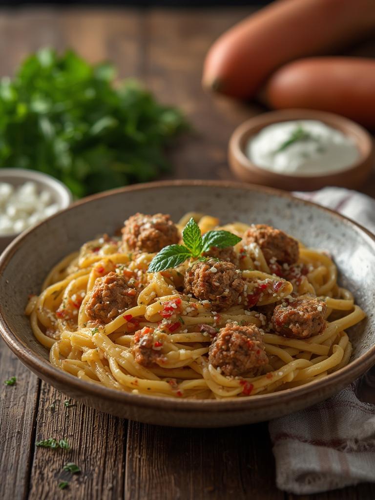 Creamy Sausage Pasta
