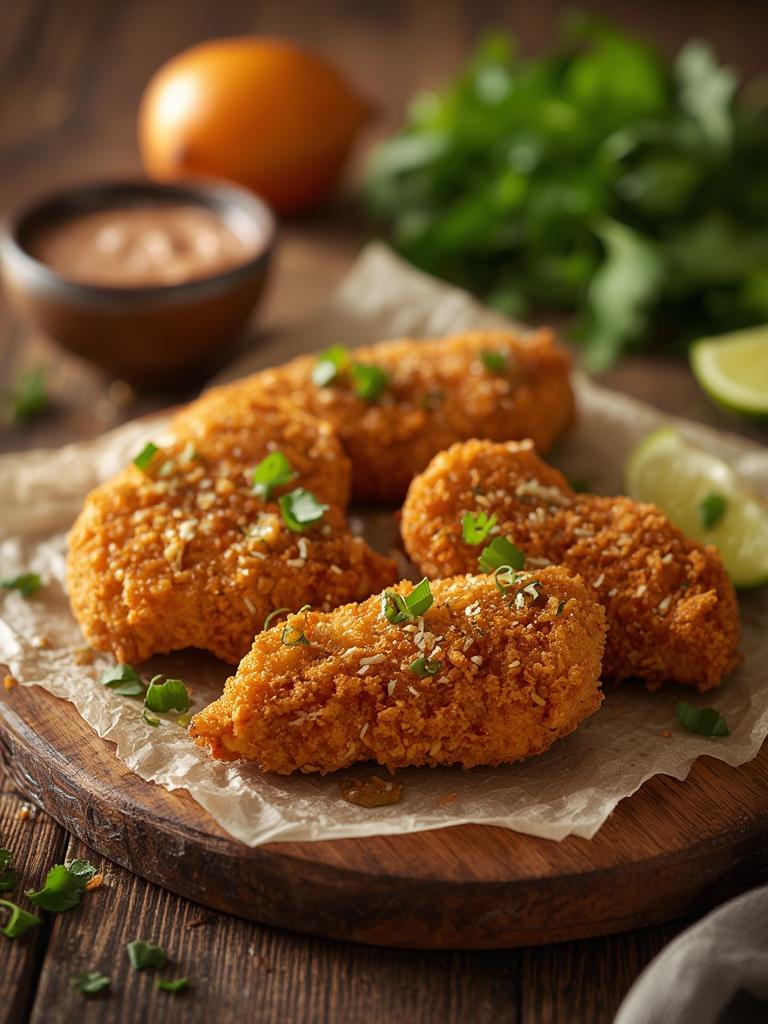 Crispy Oven Baked Chicken Tenders