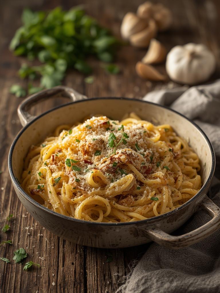 One-Pot Garlic Parmesan Pasta