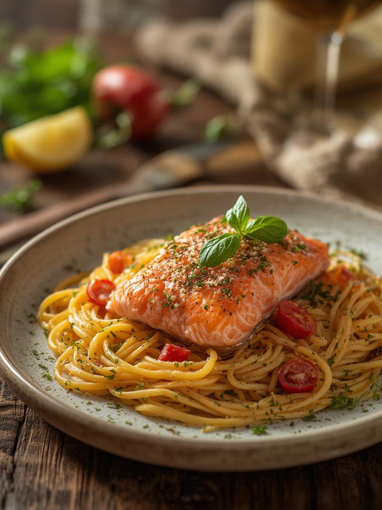 Salmon Pasta