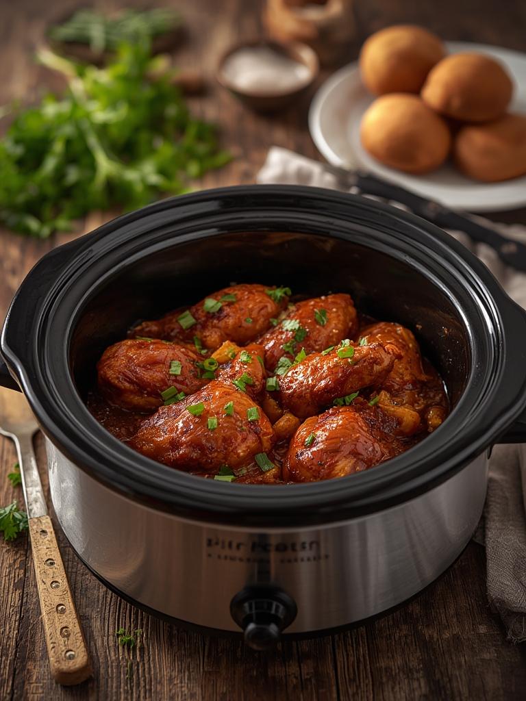 bbq chicken crockpot