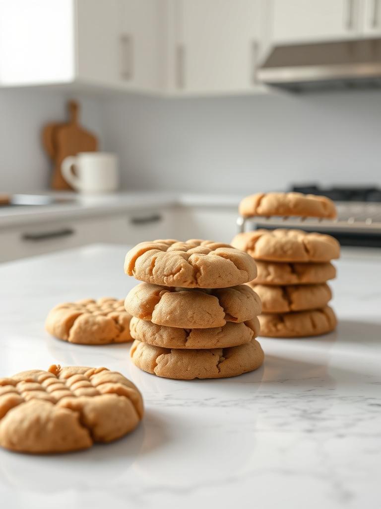 3-Ingredient Peanut Butter Cookies