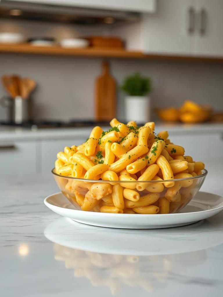 Cheesy Baked Mac & Cheese