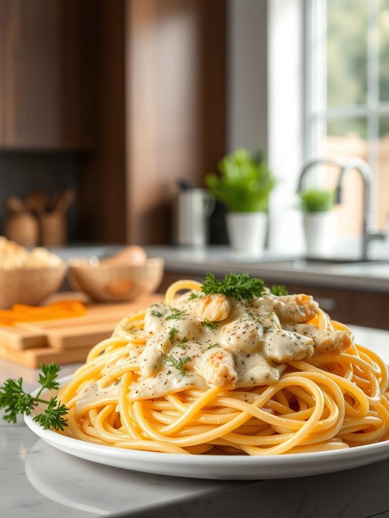 Chicken Alfredo Pasta
