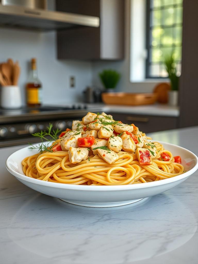 Creamy Tuscan Chicken Pasta