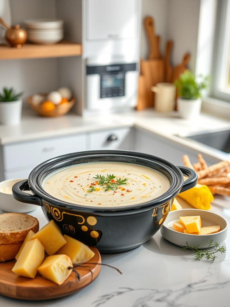 Easy Slow Cooker Potato Soup