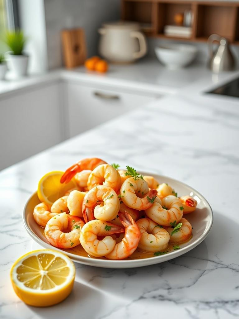 Garlic Butter Shrimp with Lemon (15 Minutes)