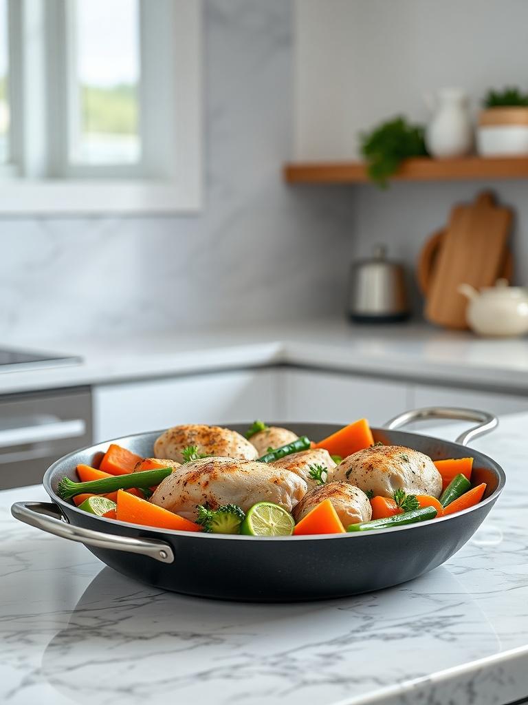 One Pan Chicken and Veggies