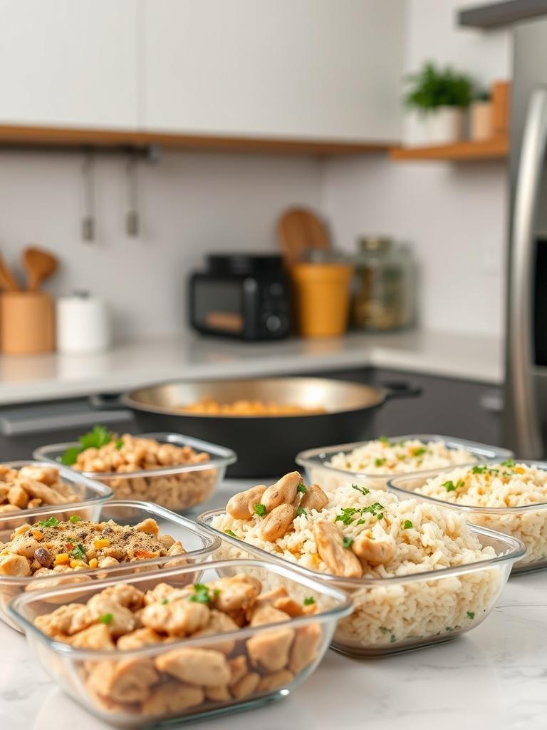 One-Pot Chicken & Rice Meal Prep (Cheap + Easy)