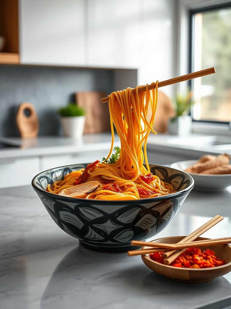 Spicy Ramen Noodles
