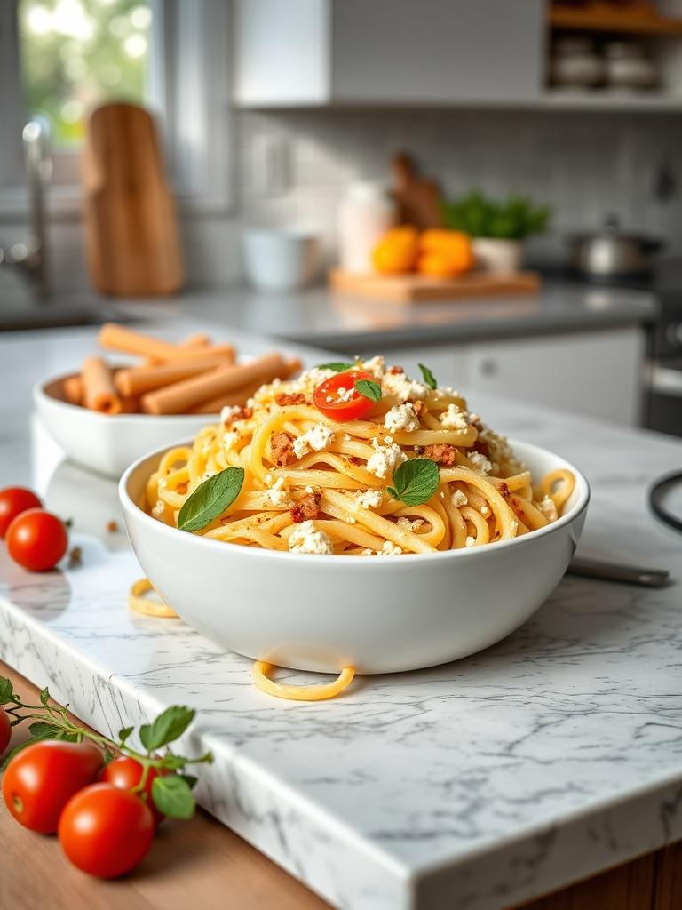 Viral Baked Feta Pasta